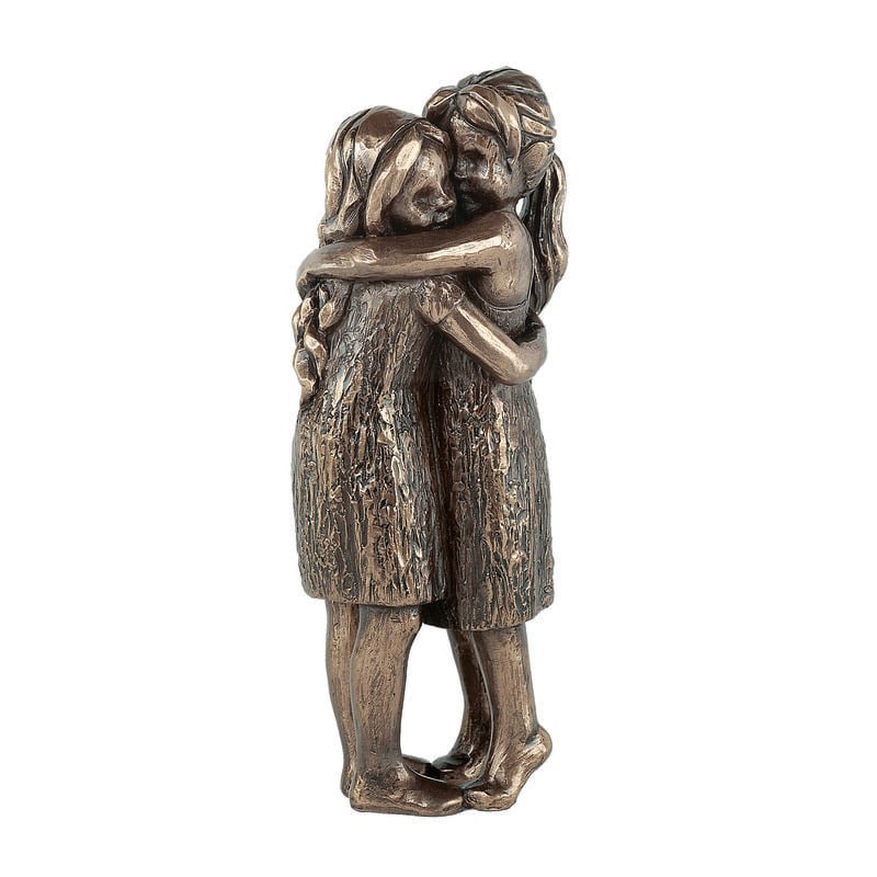 5" Love Life - Friendship Forever Bronze Statue
