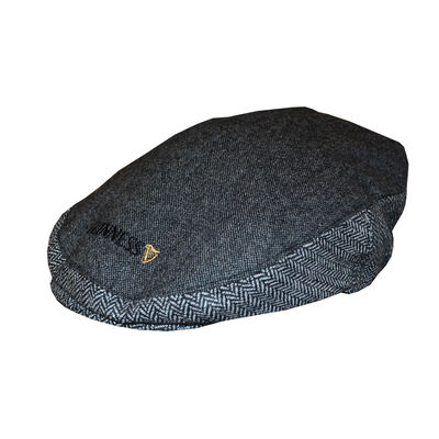 Guinness Grey Tweed Flat Cap