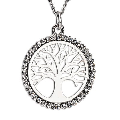 Newgrange Living Silver Tree of Life Pendant