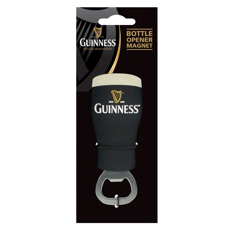 Guinness Pvc Opener And Magnet - Pint
