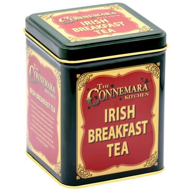 The Connemara Kitchen Traditional Irish Breakfast Tea With Vintage Style Tin