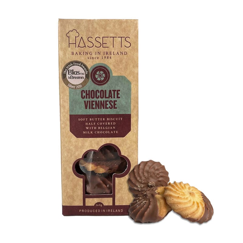 Hassetts Bakery Chocolate Viennese Biscuits, 160g