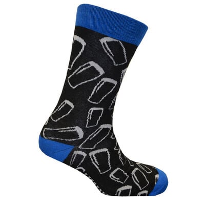 Black And Blue Guinness Pint Design Luxury Daywear Socks