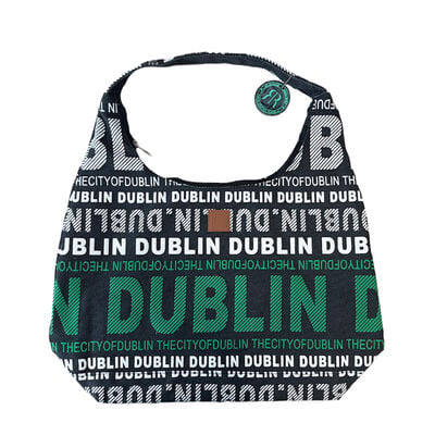 Robin Ruth Green White and Black Dublin Bag