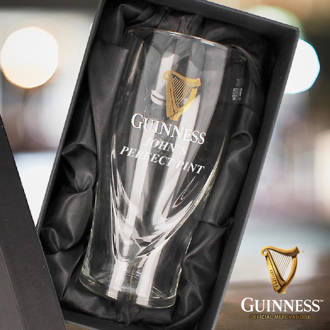 Official Guinness 20oz Gravity Pint Glass