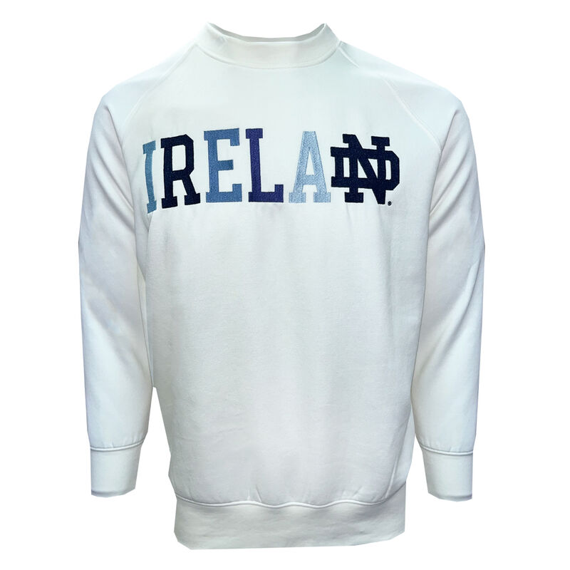 Notre Dame Go Irish White Sweatshirt
