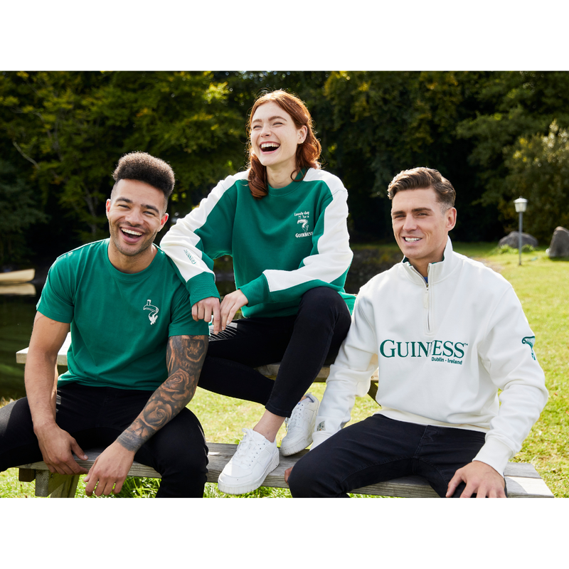 Guinness Spring Green/Cream Unisex Sweatshirt