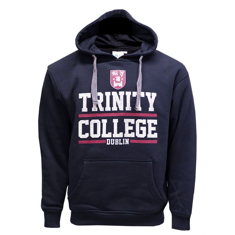 Trinity College Hoodie With Trinity College Dublin Design  Navy Colour