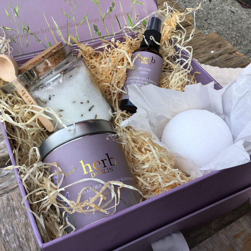 Herb Lavender Gift Basket