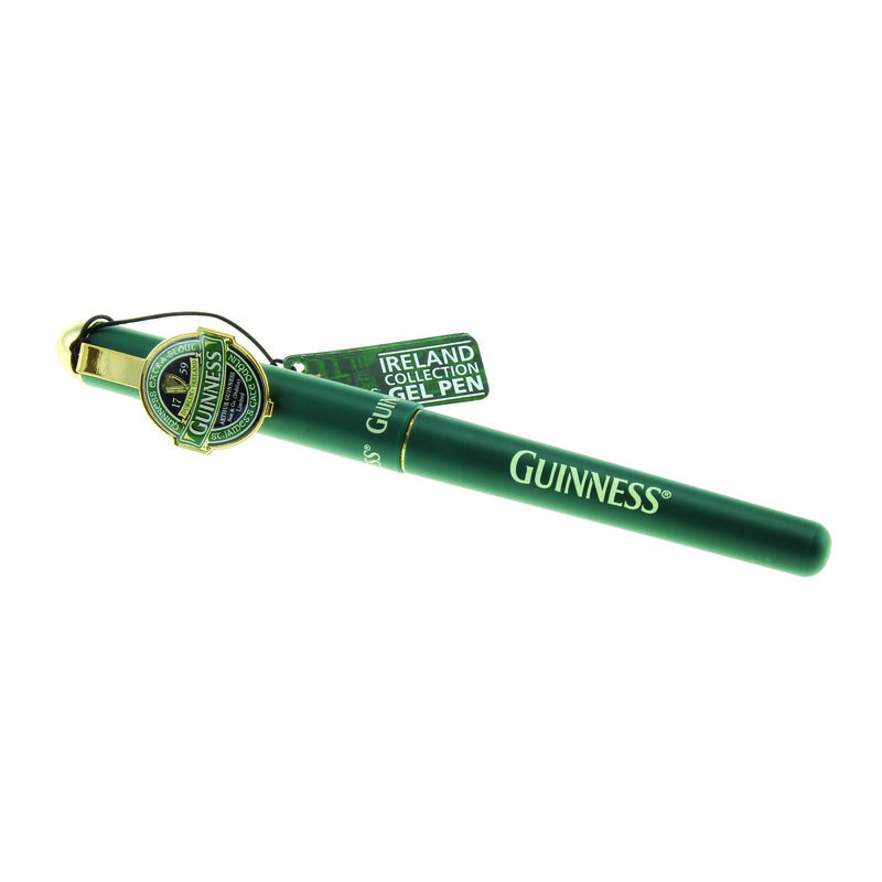 Gel Pen with St. James Gate Design (Single Pen) - Guinness Ireland Collection