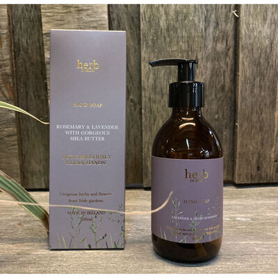 Herb Dublin Rosemary & Lavender Hand Wash With Gorgeous Shea Butter, 300ml