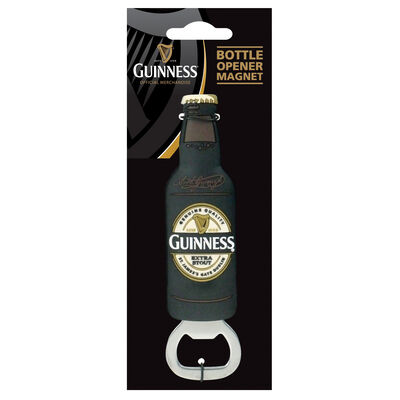 Guinness Pvc Bottle Opener Magnet