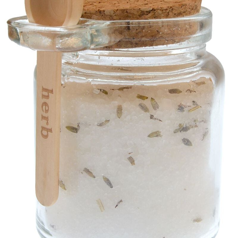 Lavender Healing Bath Salts With Essential Oils And Epsom Salts 