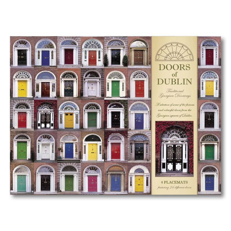 Doors of Dublin Designed Placemats - Set of Four