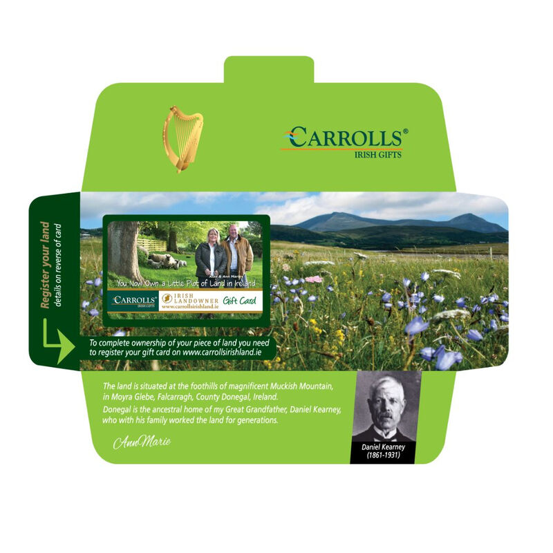 Irish Landowner Exclusive Gift Card – Own A Piece Of Land In Ireland