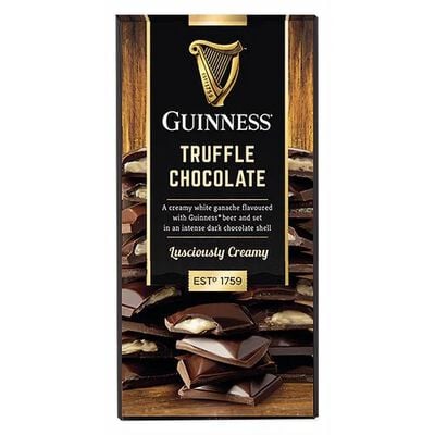 Guinness Dark Chocolate Truffle Bar  90G
