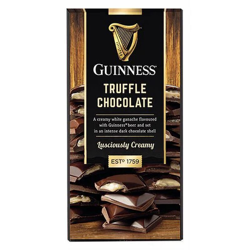 Guinness Dark Chocolate Truffle Bar  90G