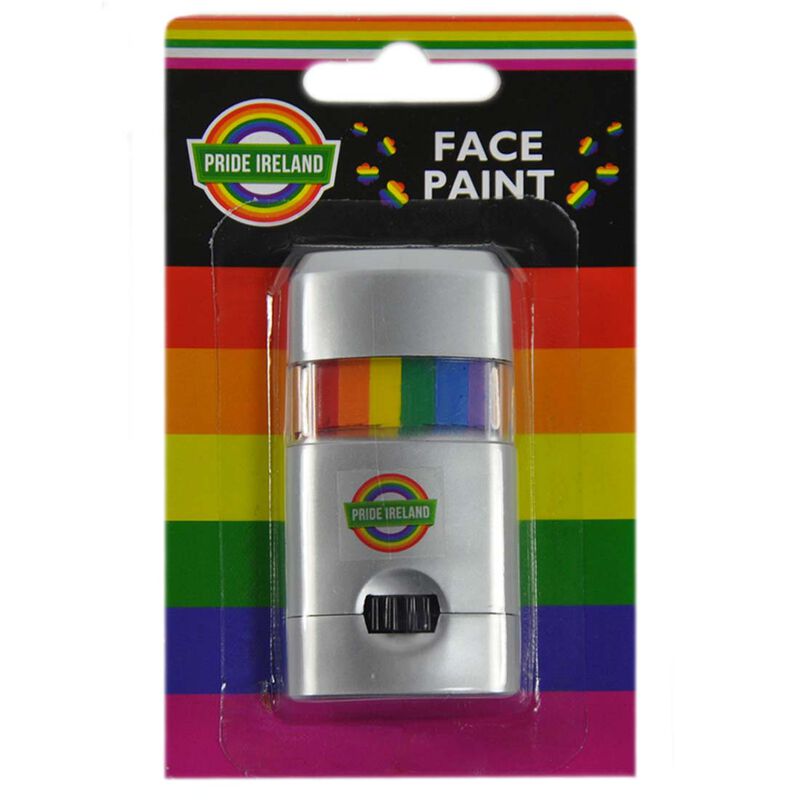 Ireland Pride Coloured Face Paint  Comes in Silver Container