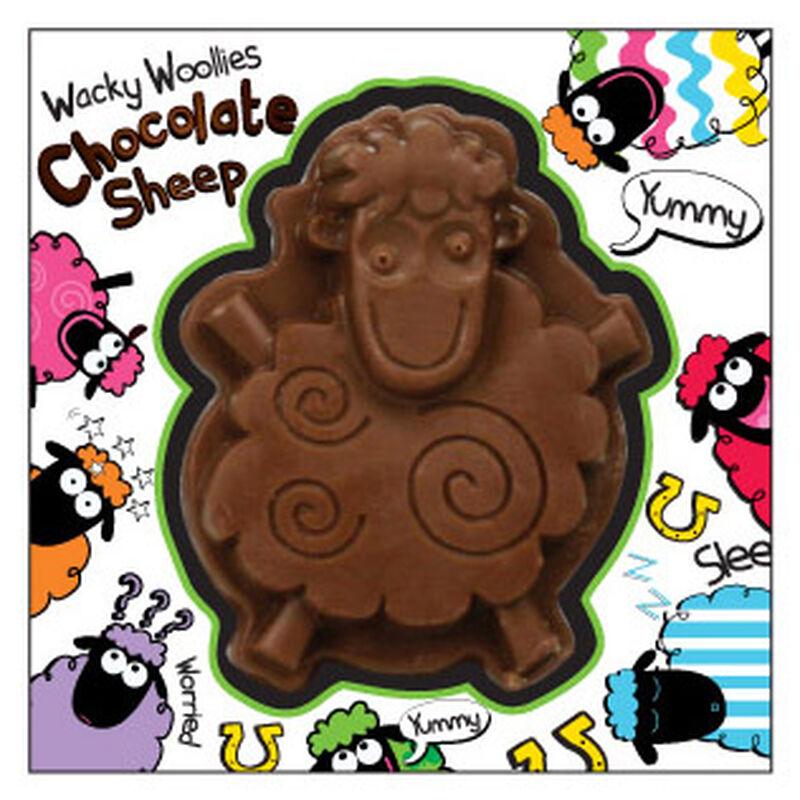 Wacky Woollies Milk Chocolate Sheep In A Box