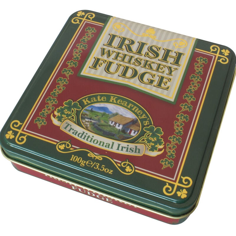 Gift From Ireland Kate Kearney Irish Whiskey Fudge In Tin  100G