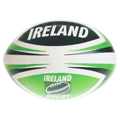 Ireland Green And Black Mini Soft Rugby Ball 