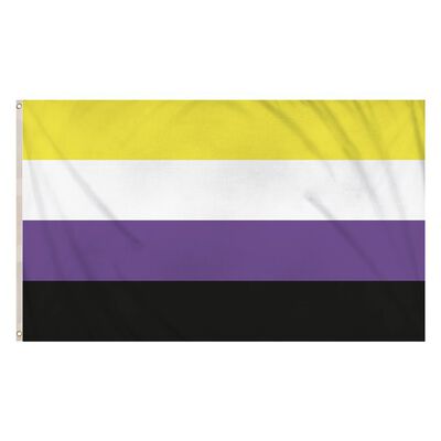 Non-Binary Flag (5ft x 3ft)