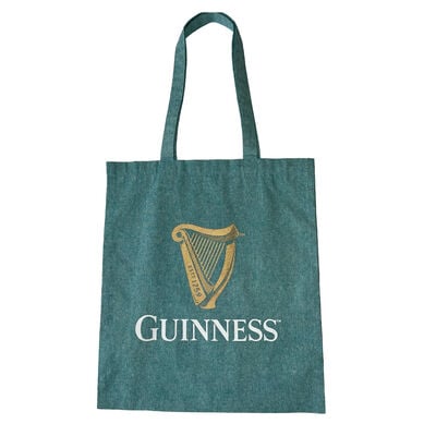 Guinness Harp Tote Bag- Moss Green