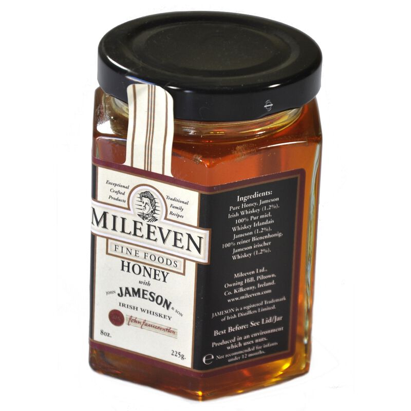 Quality Mileeven Honey With Real Jameson Irish Whiskey  225G