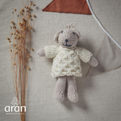 Aran Wool Sheep Teddy