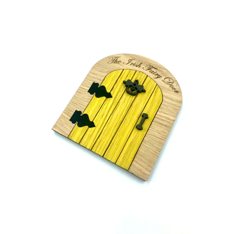 The Irish Folklore Collection Red Wooden Fairy Door