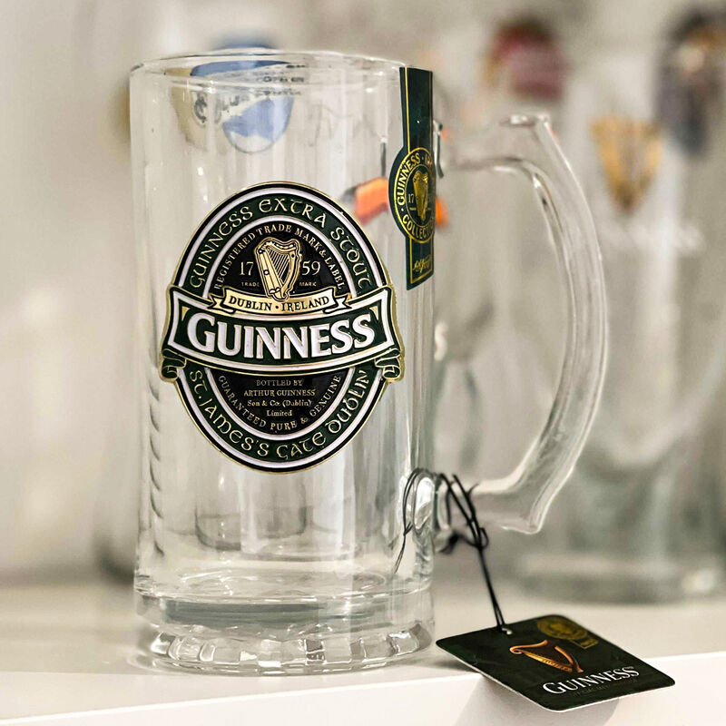 PINT or TANKARD GUINNESS GIFT GLASS MINI CANDLE OFFICIAL MERCHANDISE 