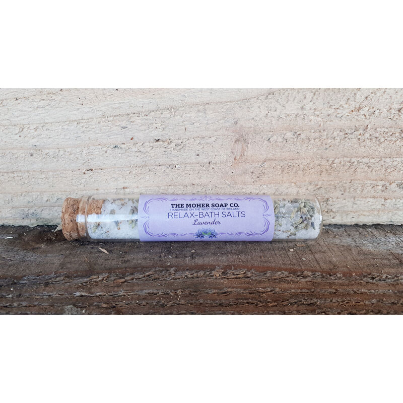 The Moher Soaps Co. Lavender Relax Bath Salts, 20G Vial