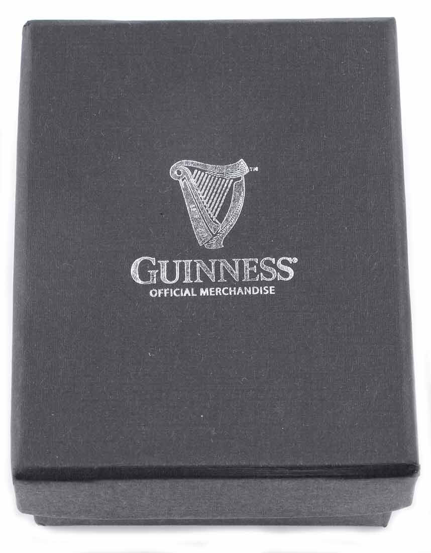 Guinness Ireland Collection Wind Proof Oil Lighter with Gold Colour Casing 