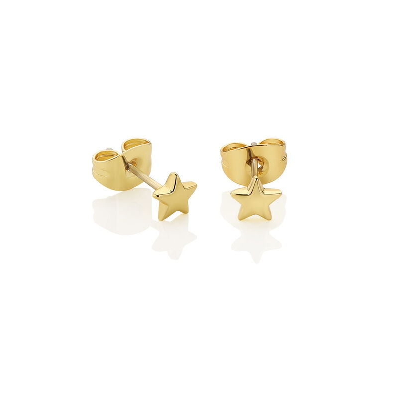 Gold Plated Amy Huberman Newbridge Silverware Sun Star Earrings