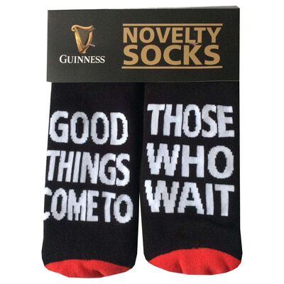 Guinness Socks Good Things Come To Those Who Wait