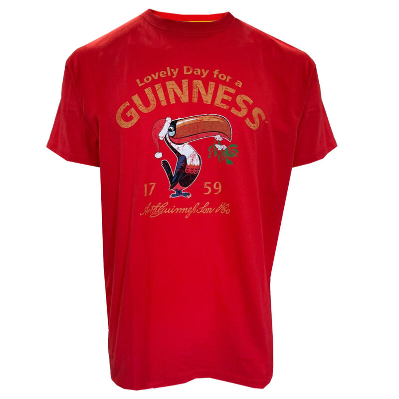 Guinness Flying Toucan Christmas T-Shirt