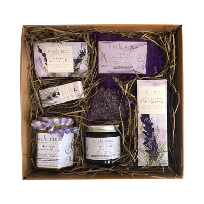 Purple Cloud Lavender Complete Collection Gift Basket