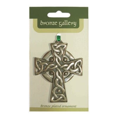 Bronze Gallery High Cross Hanging Decoration