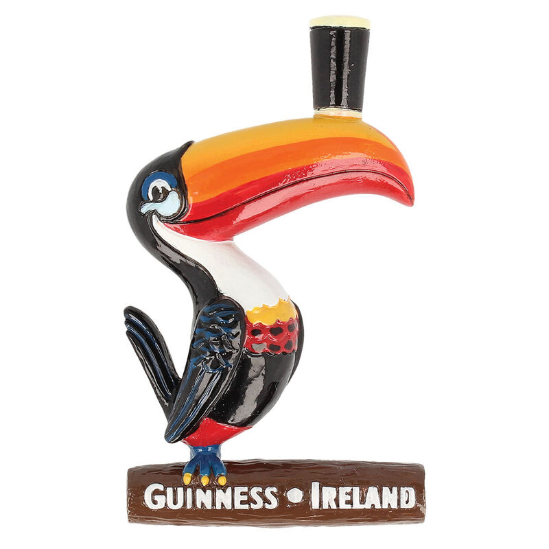 Guinness Official Merchandise  3D Designed Toucan Resin Magnet