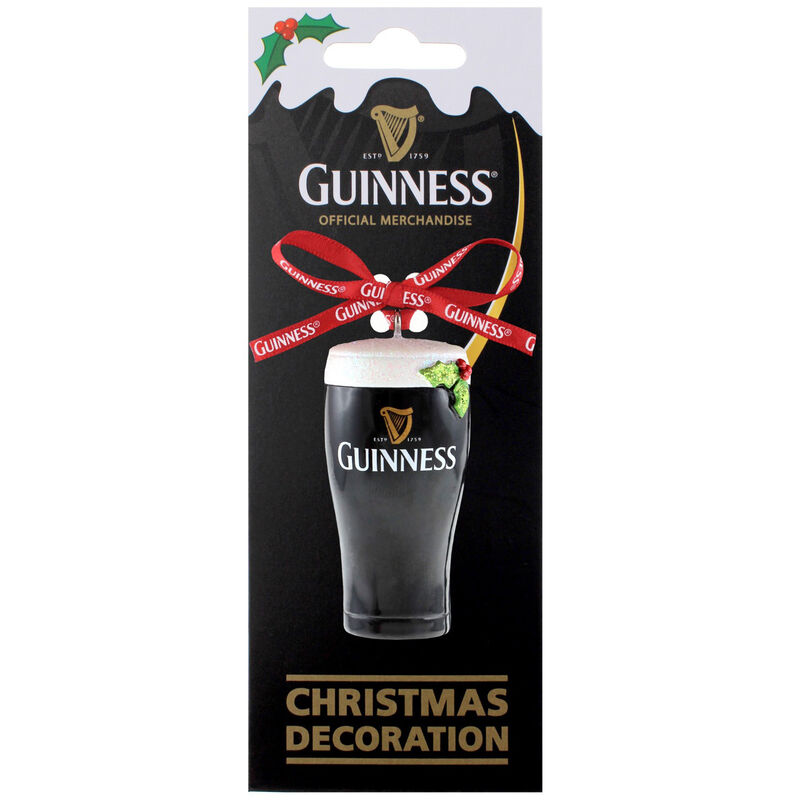 Guinness Resin Pint Hanging Decoration