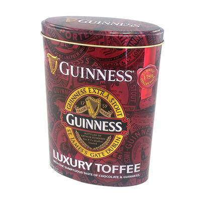 Guinness Classic Collection Luxury Toffee In Oval Shaped Tin  200G