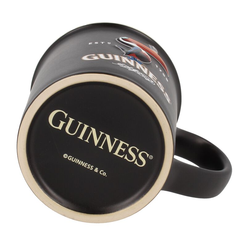 Guinness Large Toucan Embossed Mug - Black (Optional Gift Box)