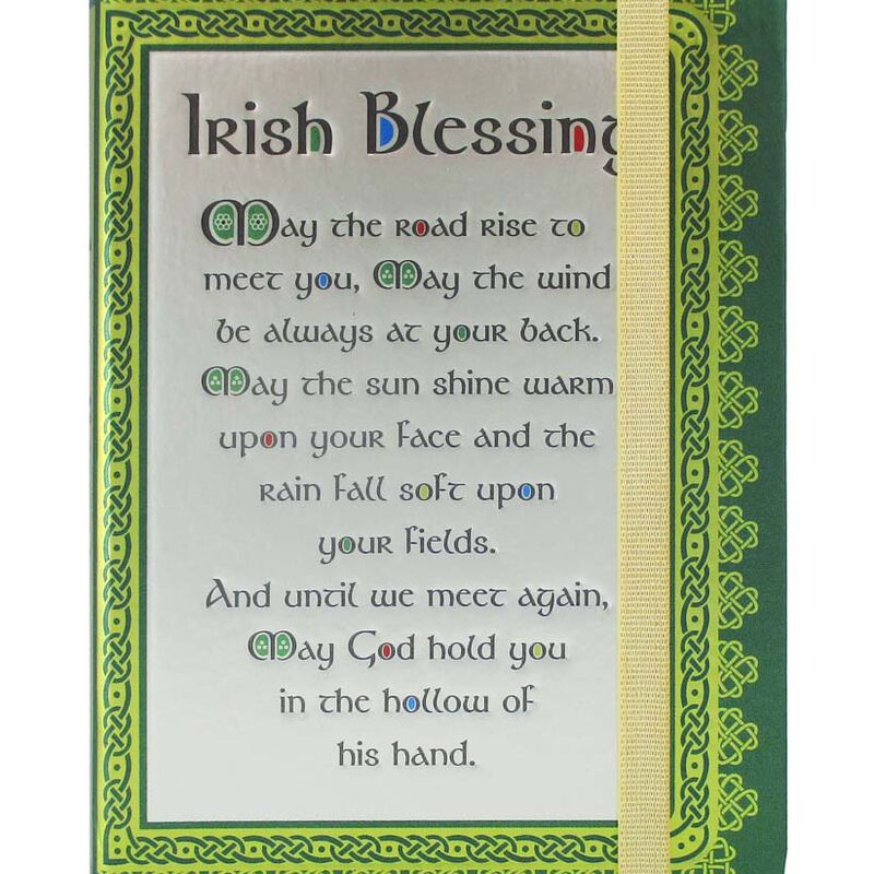 Celtic Notes Hardcover Irish Blessing Notebook  14.5X9.5 A6