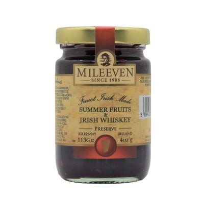Mileeven Summer Fruits & Irish Whiskey Preserve 113g