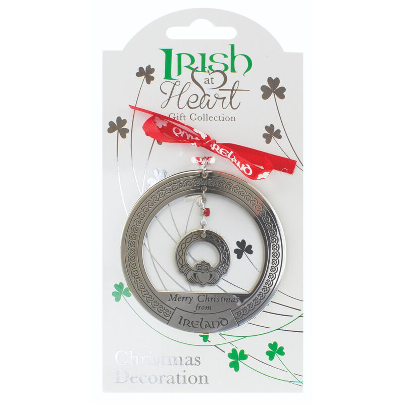 Irish Heritage Christmas Decoration Claddagh