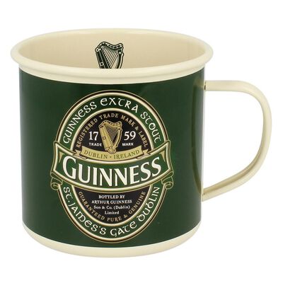 Guinness Retro Enamel Mug