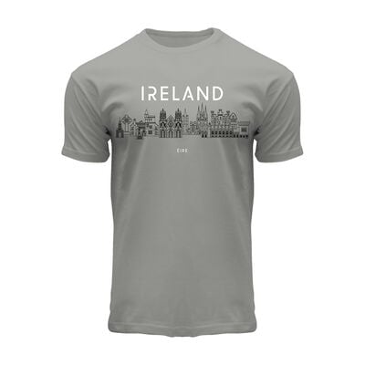 Ireland Éire Grey Landmarks T-Shirt
