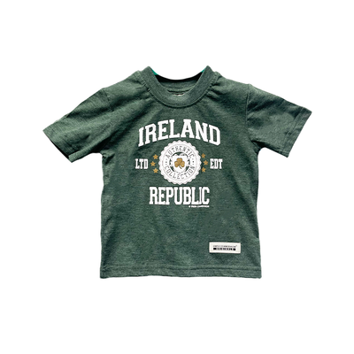 Ireland Stamp Kids Green T-Shirt