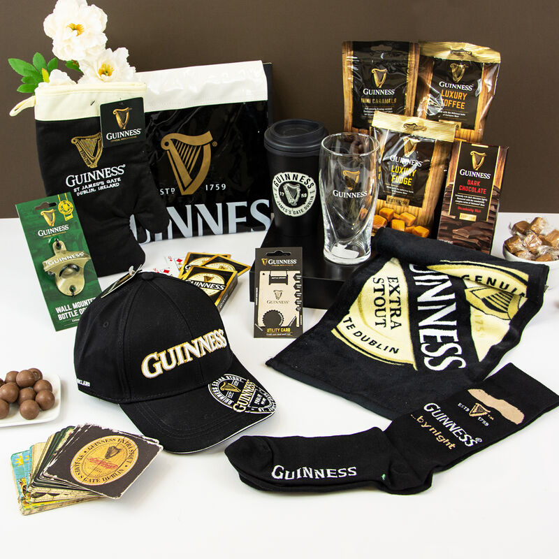 Guinness Official Merchandise Large Gift Bumper Basket