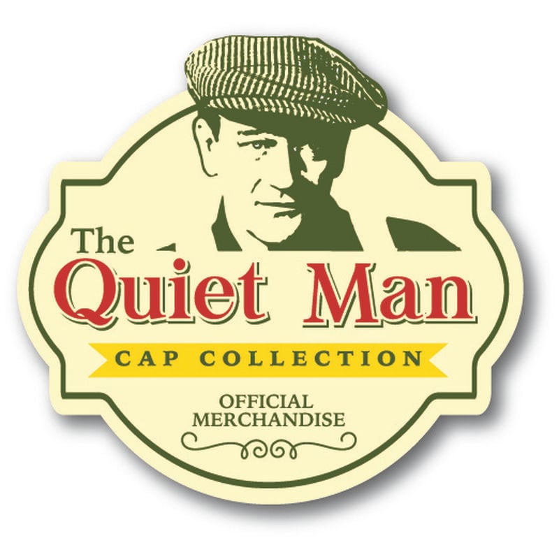 Quiet Man Collection Green Herringbone Wool Cap Premium Quality 